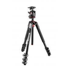 曼富图/Manfrotto MK190XPRO4-BHQ2 190铝合金四节三脚架球型云台套装（球台MHXPRO-BHQ2）