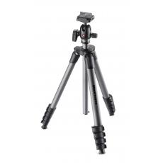 曼富图/Manfrotto MKCOMPACTADVBH Compact   Advanced高级铝合金三脚架5节球型云台套装（黑色）