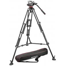 曼富图/Manfrotto MVH502A,546BK-1 MVH502A+546BK双管三脚架套装（中置）