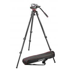 曼富图/Manfrotto MVK502C-1 MVH502A+535碳纤维三脚架套装