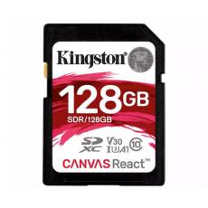 金士顿（Kingston）128GB SD 存储卡 U3 C10 A1 V30 极速版 读速100MB/s