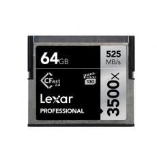 雷克沙/Lexar CFast2.0 存储卡 3500X 525M 64G