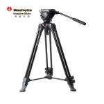 曼富图（Manfrotto） MVK500AM 液压摄像云台双管 摄像机三脚架