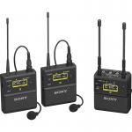 索尼(SONY) UWP-D27 无线麦克风套件 (URX-P41D+UTX-B40x2) (一拖二)